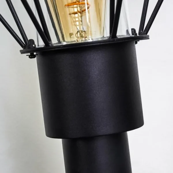 hofstein Borne lumineuse Solda Noir, 1 lumière* Lampes Modernes