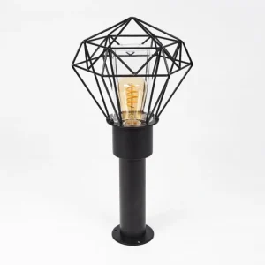 hofstein Borne lumineuse Solda Noir, 1 lumière* Lampes Modernes