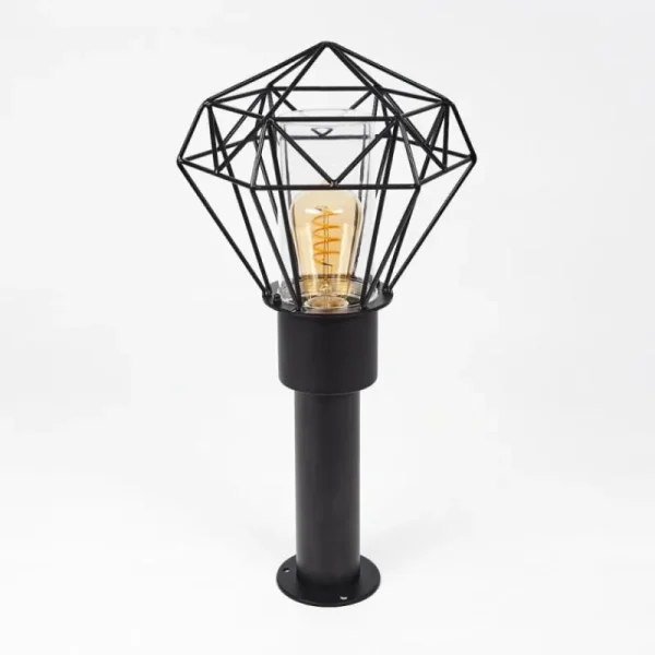 hofstein Borne lumineuse Solda Noir, 1 lumière* Lampes Modernes