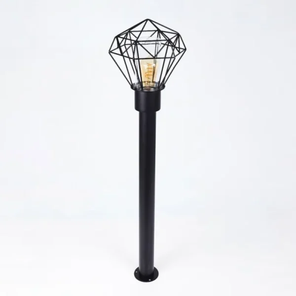 hofstein Borne lumineuse Solda Noir, 1 lumière* Lampes Modernes