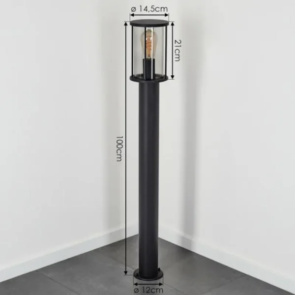 hofstein Borne lumineuse Sumalao Noir, 1 lumière* Lampes Modernes