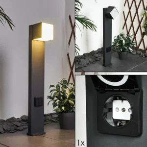 hofstein Borne lumineuse Swanek LED Anthracite, 1 lumière* Lampes Modernes