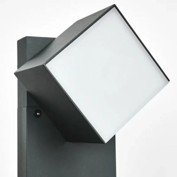 hofstein Borne lumineuse Swanek LED Anthracite, 1 lumière* Lampes Modernes