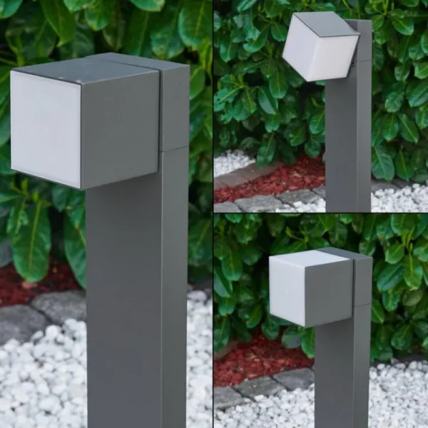 hofstein Borne lumineuse Swanek LED Anthracite, 1 lumière* Lampes Modernes