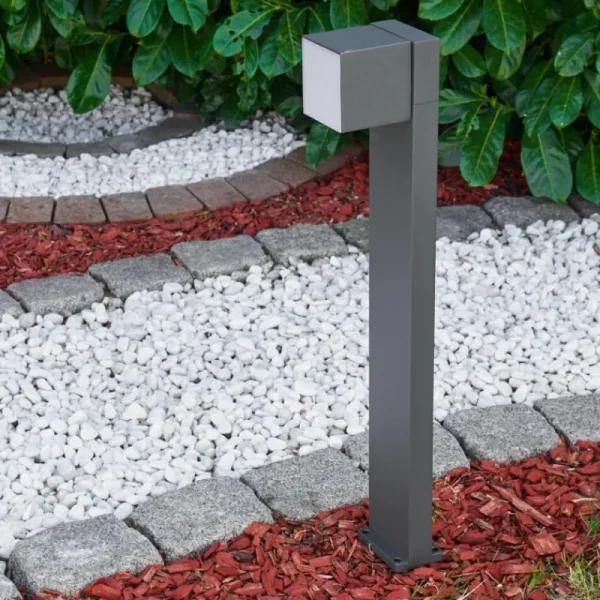 hofstein Borne lumineuse Swanek LED Anthracite, 1 lumière* Lampes Modernes