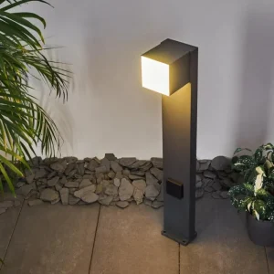 hofstein Borne lumineuse Swanek LED Anthracite, 1 lumière* Lampes Modernes