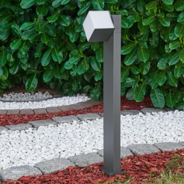 hofstein Borne lumineuse Swanek LED Anthracite, 1 lumière* Lampes Modernes