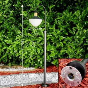 hofstein Borne lumineuse Theux Noir, 1 lumière* Lampes Modernes