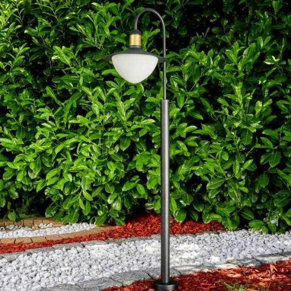 hofstein Borne lumineuse Theux Noir, 1 lumière* Lampes Modernes