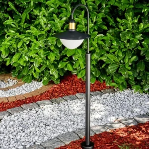 hofstein Borne lumineuse Theux Noir, 1 lumière* Lampes Modernes