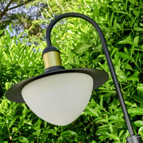 hofstein Borne lumineuse Theux Noir, 1 lumière* Lampes Modernes
