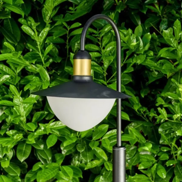 hofstein Borne lumineuse Theux Noir, 1 lumière* Lampes Modernes