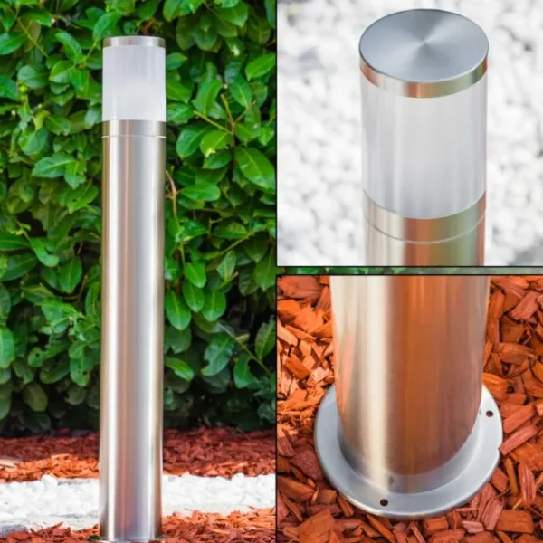 hofstein Borne lumineuse TOLSONA Acier inoxydable, 1 lumière* Lampes Modernes