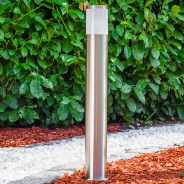 hofstein Borne lumineuse TOLSONA Acier inoxydable, 1 lumière* Lampes Modernes