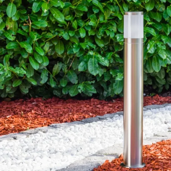 hofstein Borne lumineuse TOLSONA Acier inoxydable, 1 lumière* Lampes Modernes
