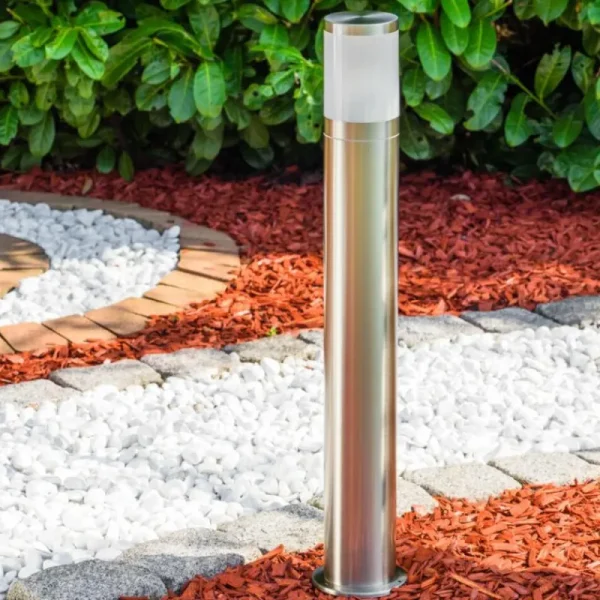 hofstein Borne lumineuse TOLSONA Acier inoxydable, 1 lumière* Lampes Modernes