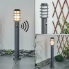hofstein Borne lumineuse Tunes Anthracite, 1 lumière, Détecteur de mouvement* Lampes Modernes