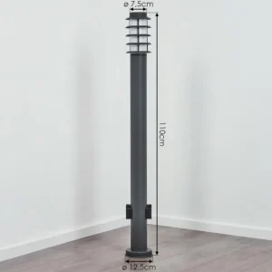 hofstein Borne lumineuse Tunes Anthracite, 1 lumière* Lampes Modernes