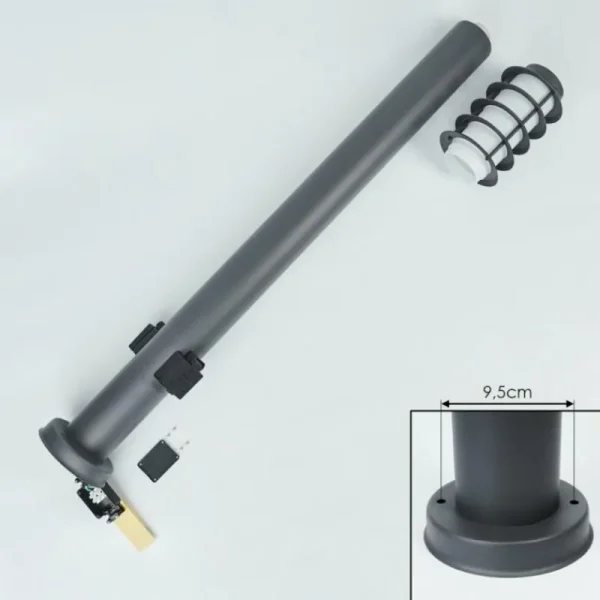 hofstein Borne lumineuse Tunes Anthracite, 1 lumière* Lampes Modernes