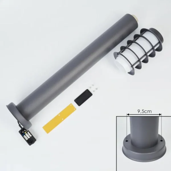hofstein Borne lumineuse Tunes Anthracite, 1 lumière* Lampes Modernes