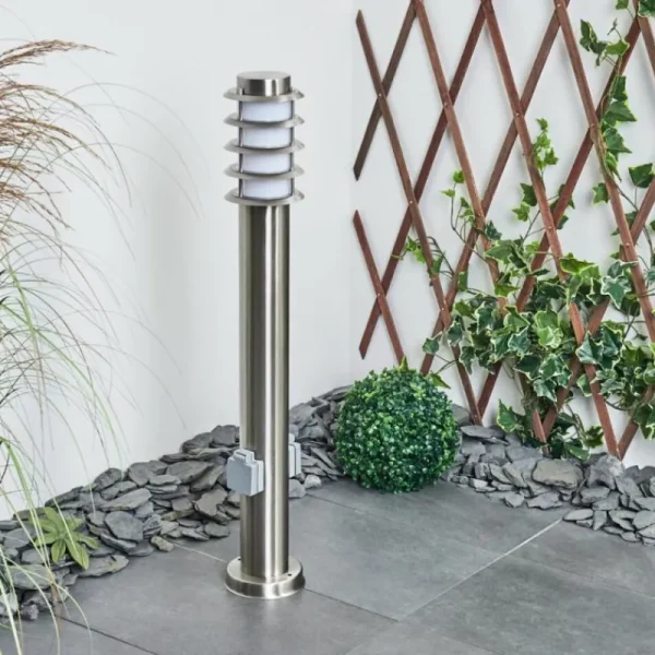 hofstein Borne lumineuse Tunes Nickel mat, 1 lumière* Lampes Modernes