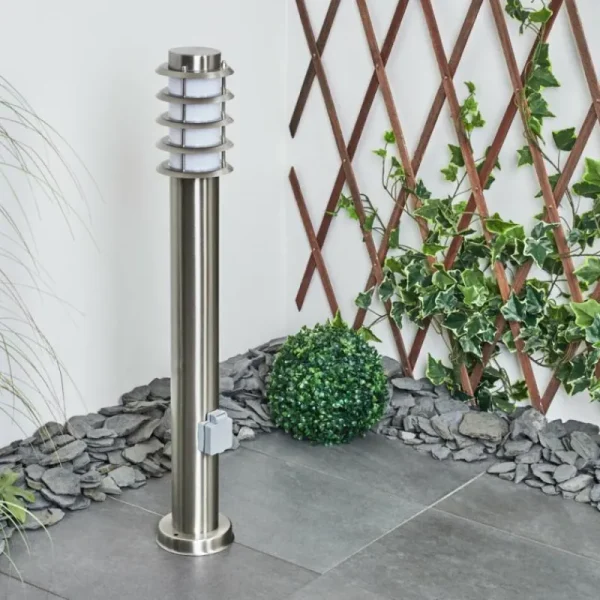 hofstein Borne lumineuse Tunes Nickel mat, 1 lumière* Lampes Modernes