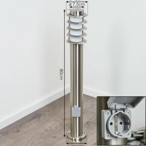 hofstein Borne lumineuse Tunes Nickel mat, 1 lumière* Lampes Modernes