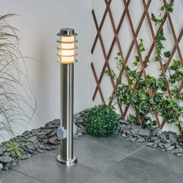 hofstein Borne lumineuse Tunes Nickel mat, 1 lumière* Lampes Modernes