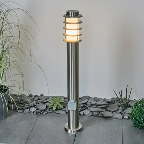hofstein Borne lumineuse Tunes Nickel mat, 1 lumière* Lampes Modernes