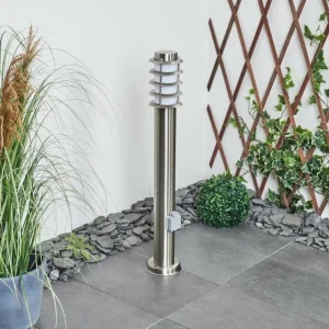 hofstein Borne lumineuse Tunes Nickel mat, 1 lumière* Lampes Modernes
