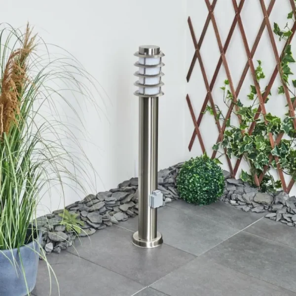 hofstein Borne lumineuse Tunes Nickel mat, 1 lumière* Lampes Modernes