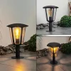 hofstein Borne lumineuse Venneshamm Noir, Transparent, 1 lumière* Lampes Modernes