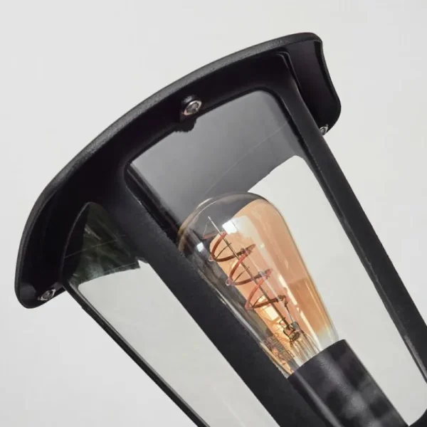 hofstein Borne lumineuse Venneshamm Noir, Transparent, 1 lumière* Lampes Modernes