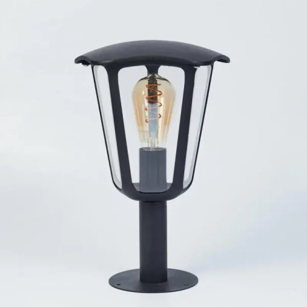 hofstein Borne lumineuse Venneshamm Noir, Transparent, 1 lumière* Lampes Modernes