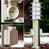hofstein Borne Tunes Acier inoxydable, 1 lumière* Lampes Modernes