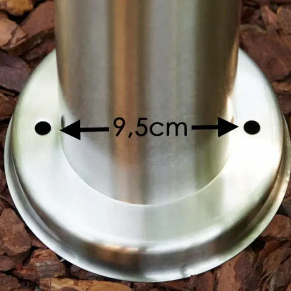 hofstein Borne Tunes Acier inoxydable, 1 lumière* Lampes Modernes