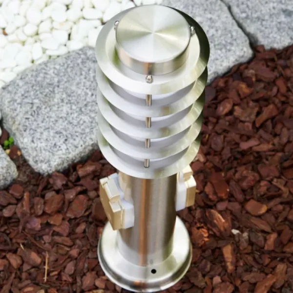 hofstein Borne Tunes Acier inoxydable, 1 lumière* Lampes Modernes
