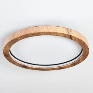 hofstein Bosatorp Plafonnier LED Noir, 1 lumière, Télécommandes* Lampes Modernes