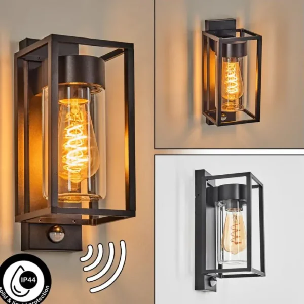 hofstein Boucinho Lampe murale d´extérieur Clair, 1 lumière, Détecteur de mouvement* Lampes Modernes
