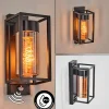 hofstein Boucinho Lampe murale d´extérieur Noir, 1 lumière, Détecteur de mouvement* Lampes Modernes
