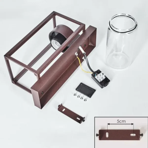 hofstein Boucinho Lampe murale d´extérieur Rouille, 1 lumière* Lampes Modernes