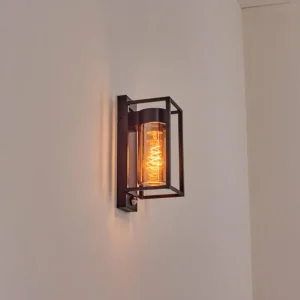 hofstein Boucinho Lampe murale d´extérieur Noir, 1 lumière, Détecteur de mouvement* Lampes Modernes
