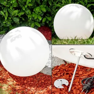 hofstein Boule lumineuse Arslev Blanc, 1 lumière* Lampes Modernes