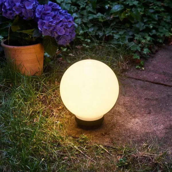 hofstein boule lumineuse Campinas LED Noir, Blanc, 1 lumière* Lampes Modernes