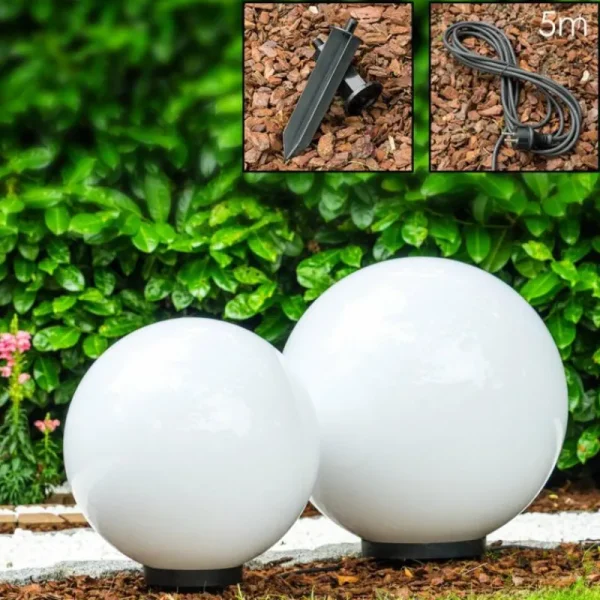 hofstein Boule lumineuse Miau Blanc, 2 lumières* Lampes Modernes