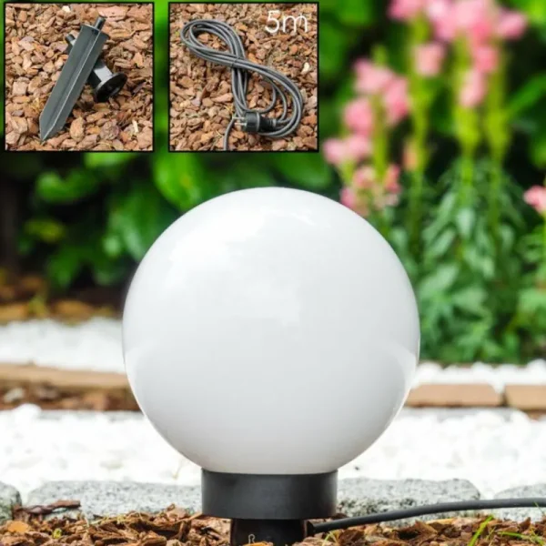 hofstein Boule lumineuse Miau Blanc, 1 lumière* Lampes Modernes