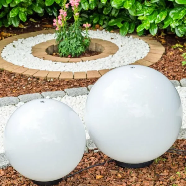 hofstein Boule lumineuse Miau Blanc, 2 lumières* Lampes Modernes