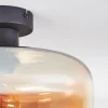 hofstein Boza Plafonnier Ambre, 1 lumière* Lampes En Verre