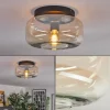 hofstein Boza Plafonnier, Boule lumineuse Ambre, Clair, 1 lumière* Lampes En Verre