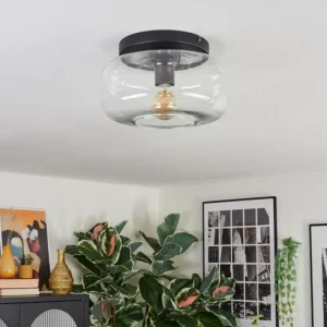 hofstein Boza Plafonnier, Boule lumineuse Clair, 1 lumière* Lampes En Verre